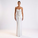 Strapless dress for women